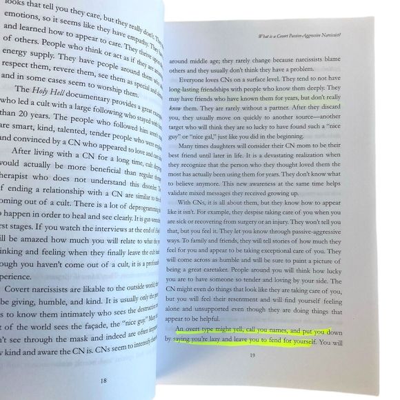 The Covert Passive-Aggressive Narcissist: Recognizing the Traits and Find - Good - Picture 2 of 4